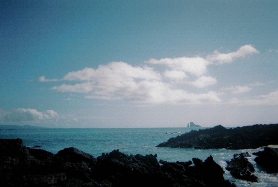 A view from paradise. Galapagos Islands, Ecuador.
